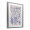 Stupell Industries Seafood & Herbs Simplicity Framed Print Under Glass, design by Camila Juncos